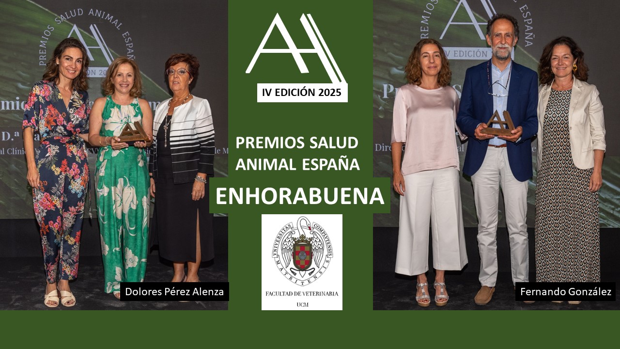 La Facultad de Veterinaria presente en los Premios Animal's Health